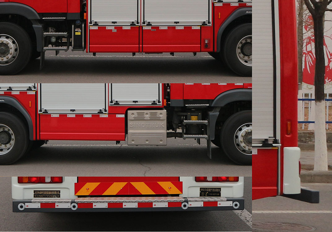 中卓時(shí)代牌ZXF5180GXFAP60/ST6壓縮空氣泡沫消防車公告圖片