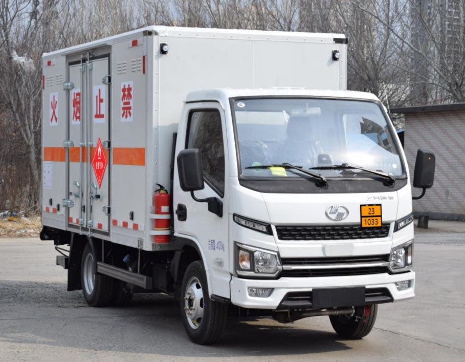 紅葉牌MHY5040XRQSHF易燃?xì)怏w廂式運輸車公告圖片