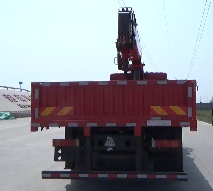 明健神力牌MJA5180JSQLV6隨車起重運(yùn)輸車公告圖片