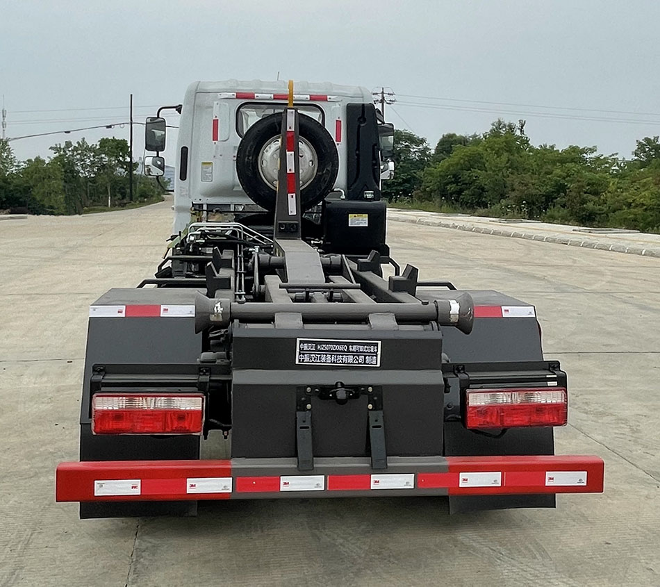 中振漢江牌HJZ5070ZXX6EQ車廂可卸式垃圾車公告圖片