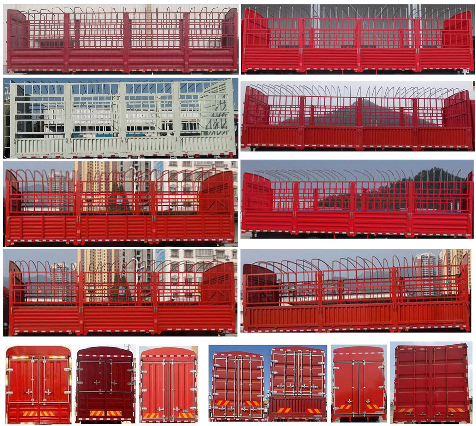 汕德卡牌ZZ5316CCYV466HF1C倉柵式運(yùn)輸車公告圖片