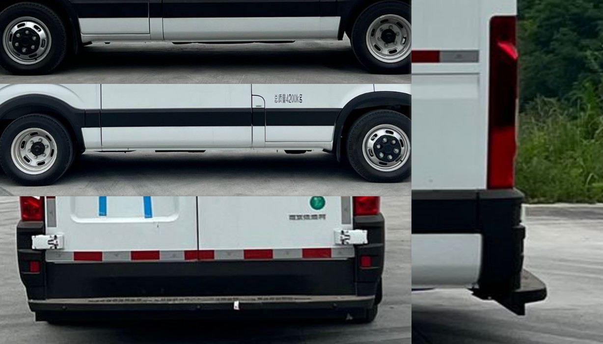 依維柯牌NJ5046XXYEQE4廂式運(yùn)輸車公告圖片