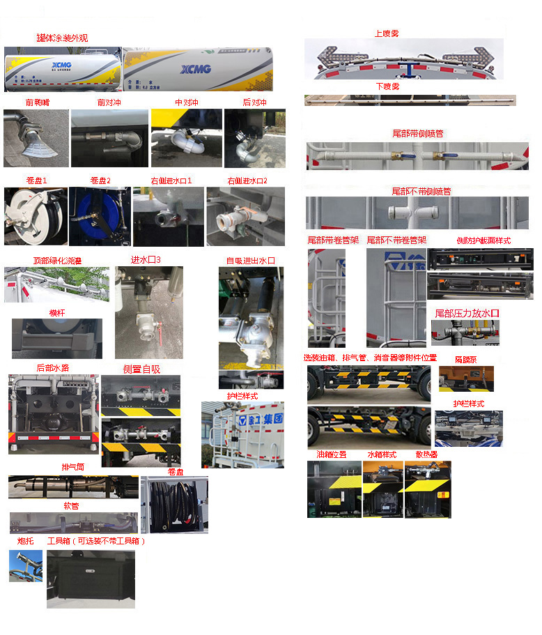 徐工牌DXA5184GQXD6護欄清洗車公告圖片