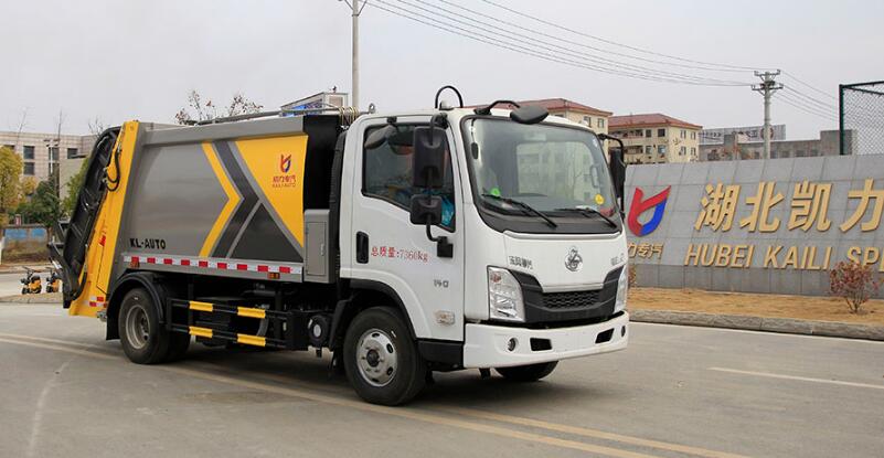 凱力風(fēng)牌KLF5070ZYSL6壓縮式垃圾車公告圖片