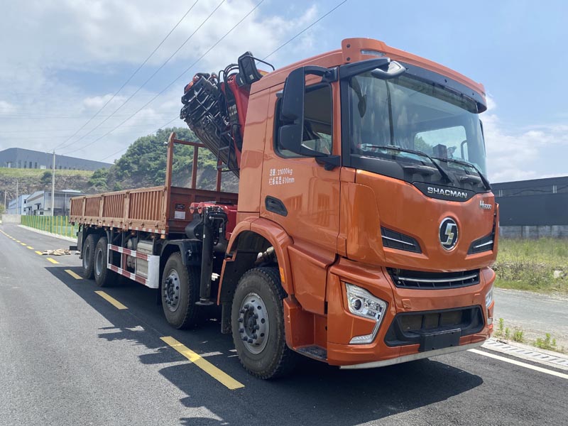 千動力牌SJP5312JSQ隨車起重運輸車