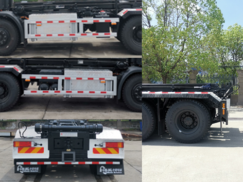 三迪牌SAD5320ZXXDFBEV純電動(dòng)車廂可卸式垃圾車公告圖片