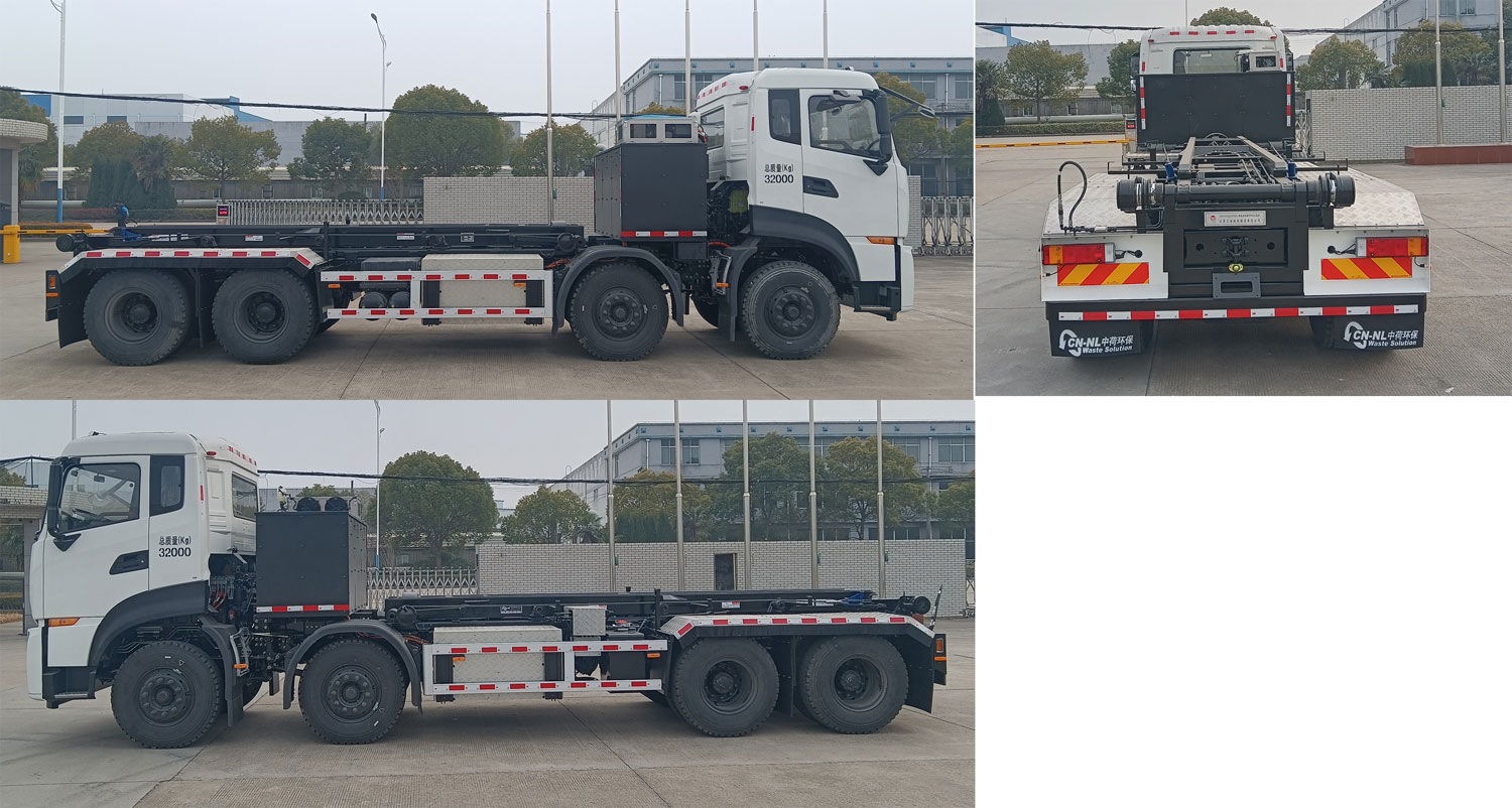 三迪牌SAD5320ZXXDFBEV純電動(dòng)車廂可卸式垃圾車公告圖片