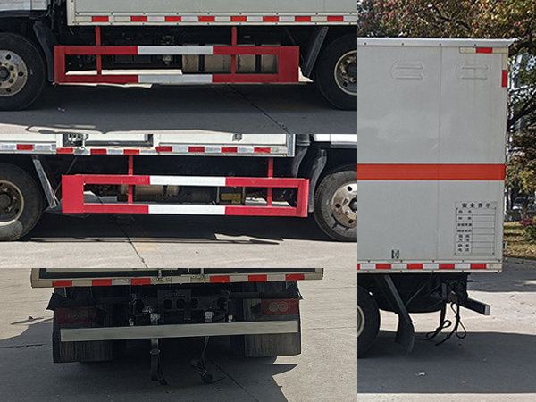 順風(fēng)智造牌SFZ5045XRQB6易燃?xì)怏w廂式運(yùn)輸車公告圖片