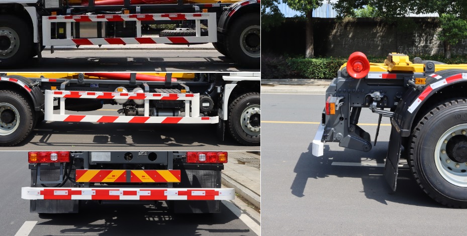 中汽力威牌HLW5180ZXXSX6車(chē)廂可卸式垃圾車(chē)公告圖片