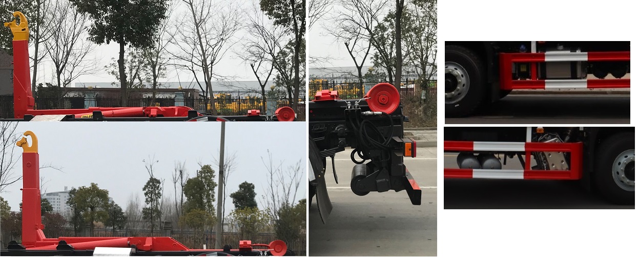 中汽力威牌HLW5180ZXXSX6車(chē)廂可卸式垃圾車(chē)公告圖片
