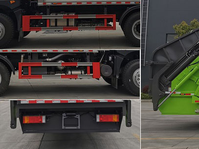 程力威牌CLW5253ZYS6WL壓縮式垃圾車公告圖片