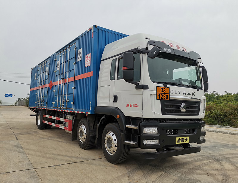 楚飛牌CLQ5260XRY6ZZ易燃液體廂式運(yùn)輸車(chē)公告圖片