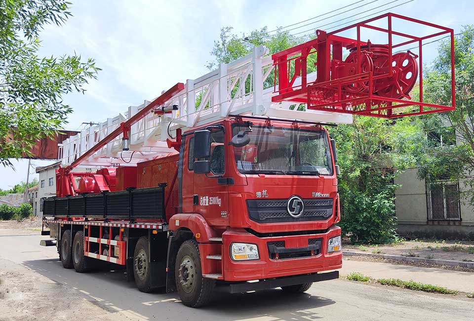 專致牌YZZ5350TXJSX6修井機(jī)公告圖片