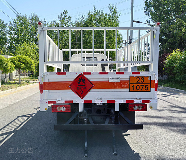 駝馬牌JLC5041TQPHE氣瓶運(yùn)輸車公告圖片