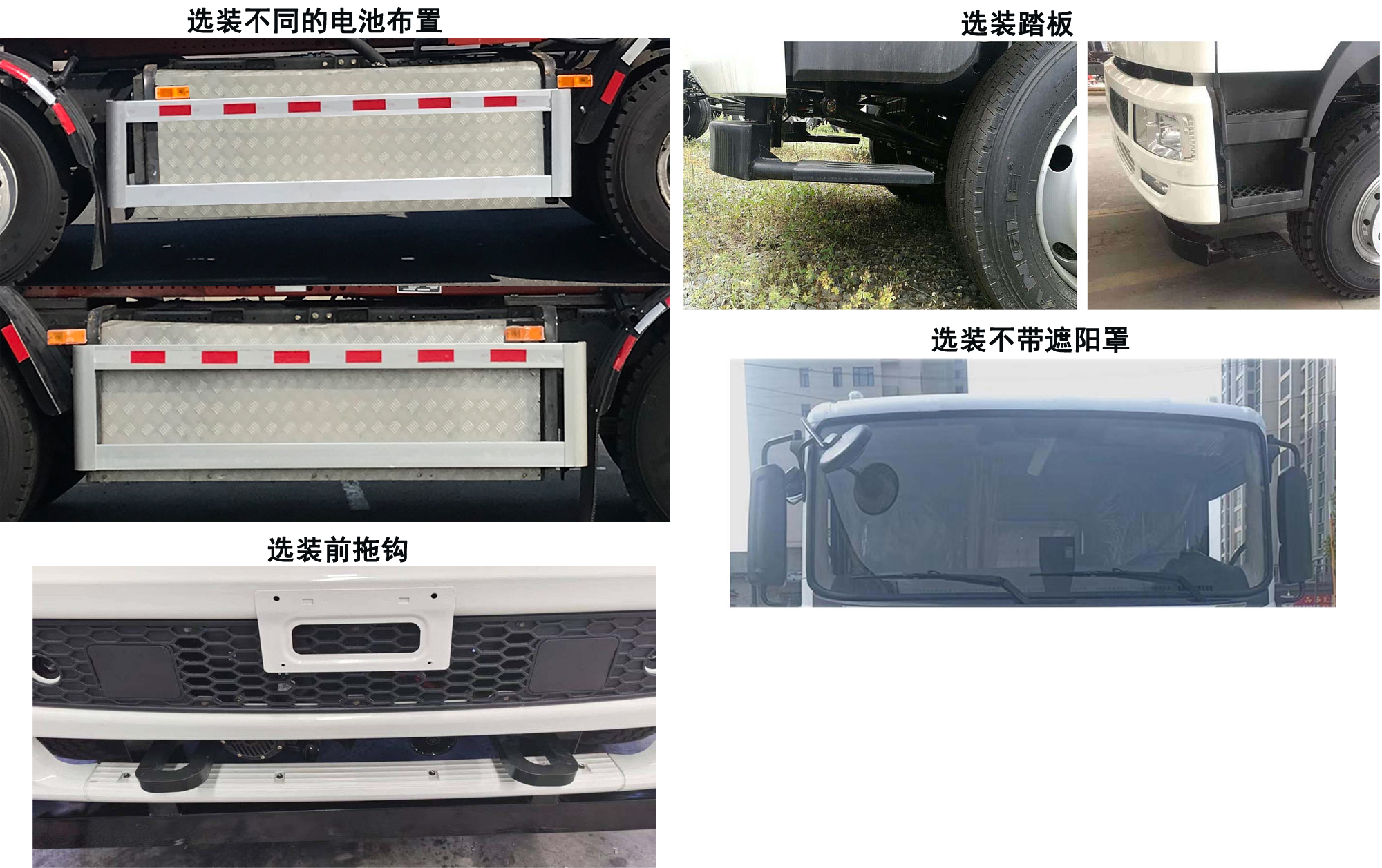 三力牌CGJ5320ZXXEQBEV純電動車廂可卸式垃圾車公告圖片