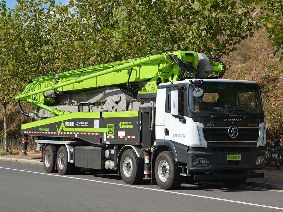中聯(lián)牌ZLJ5460THBLBEV純電動混凝土泵車公告圖片