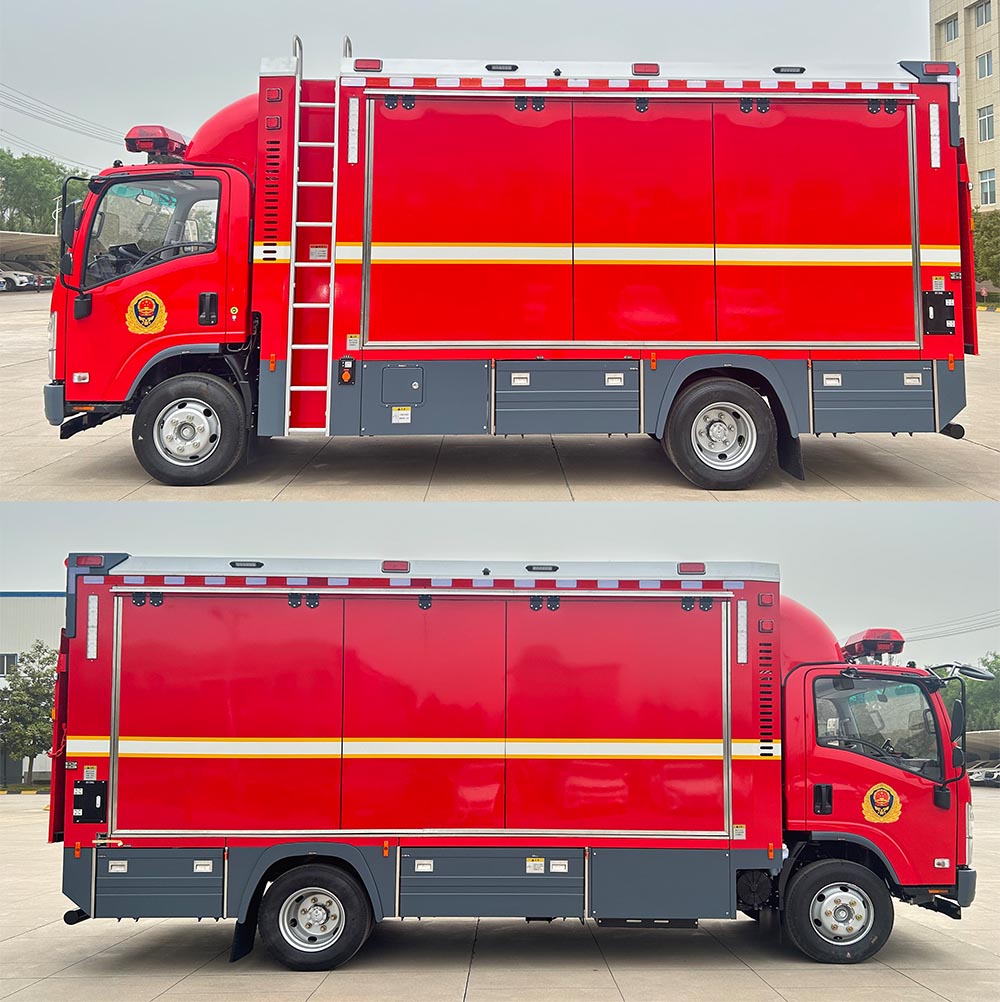 銀河牌BX5090TXFQC30/W6器材消防車公告圖片