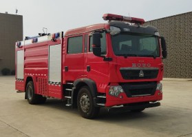 北创千乘牌BCL5196GXFSG80/H水罐消防车