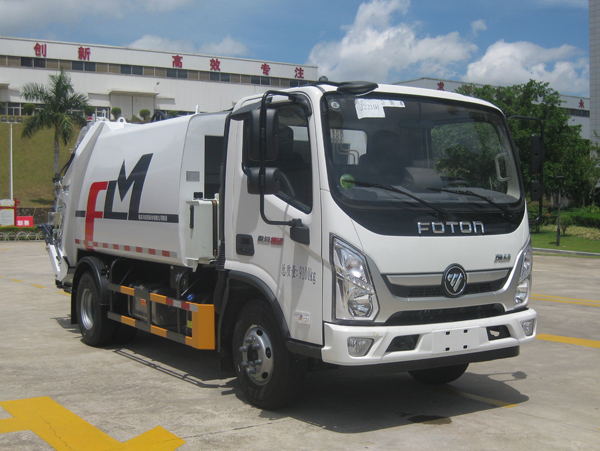 福龍馬牌FLM5090ZYSFA6壓縮式垃圾車