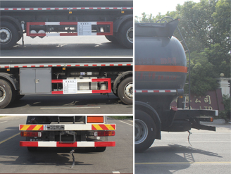 潤(rùn)知星牌SCS5264GRYCA6易燃液體罐式運(yùn)輸車公告圖片