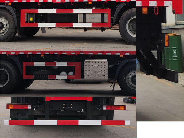 千動(dòng)力牌SJP5314JSQ隨車(chē)起重運(yùn)輸車(chē)公告圖片