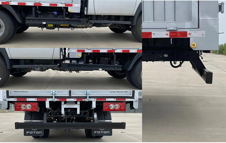 福田牌BJ5044CCY-5A倉柵式運(yùn)輸車公告圖片