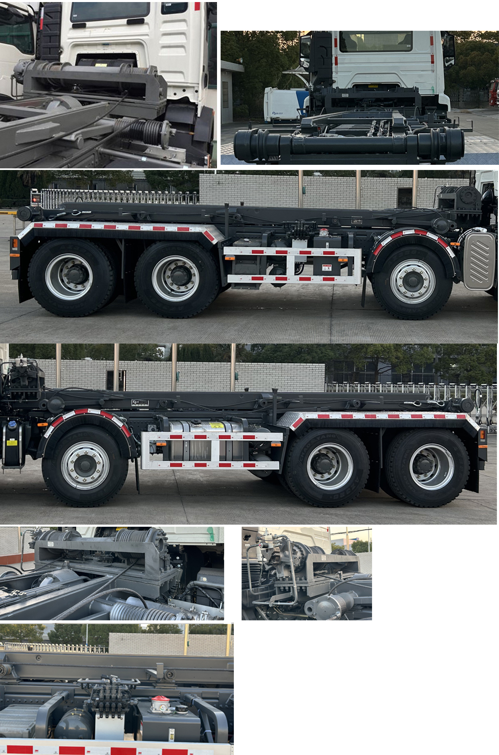 三迪牌SAD5311ZXXZZE6車廂可卸式垃圾車公告圖片