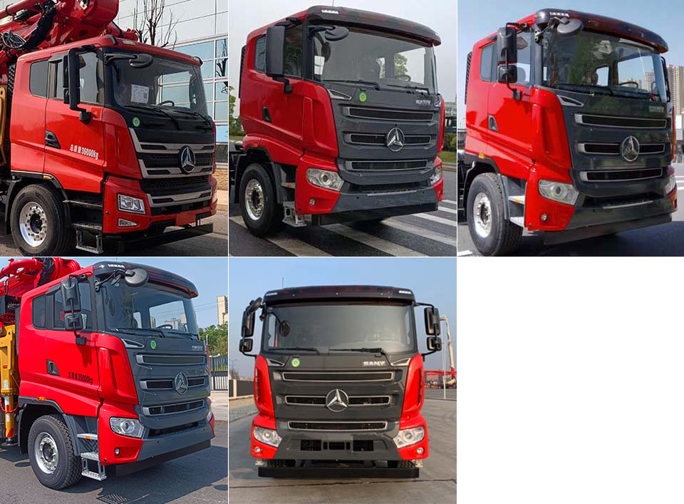 三一牌SYM5365THBFS混凝土泵車公告圖片