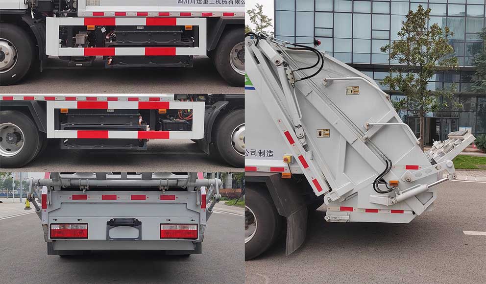 川丹汽運(yùn)牌PEN5090ZYSBEV純電動壓縮式垃圾車公告圖片