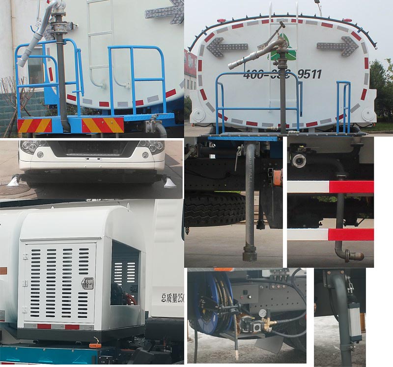 綠葉牌JYJ5257GQXEV純電動(dòng)清洗車公告圖片