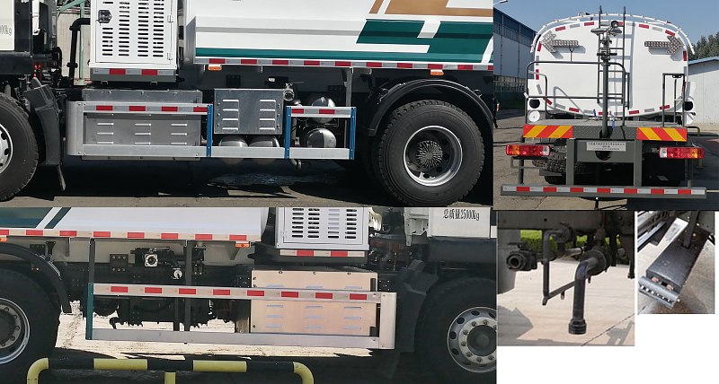 綠葉牌JYJ5257GQXEV純電動(dòng)清洗車公告圖片