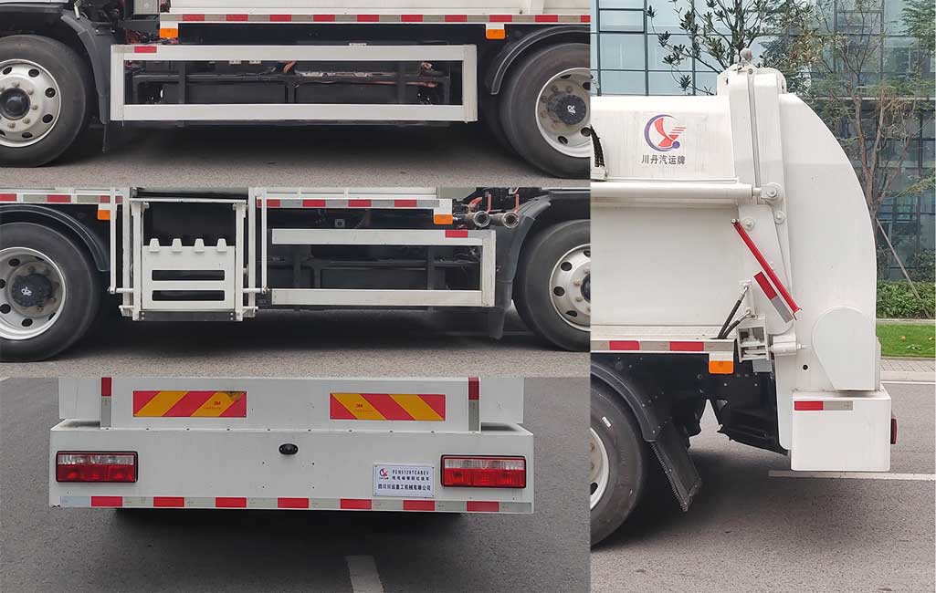 川丹汽運(yùn)牌PEN5120TCABEV純電動(dòng)餐廚垃圾車公告圖片