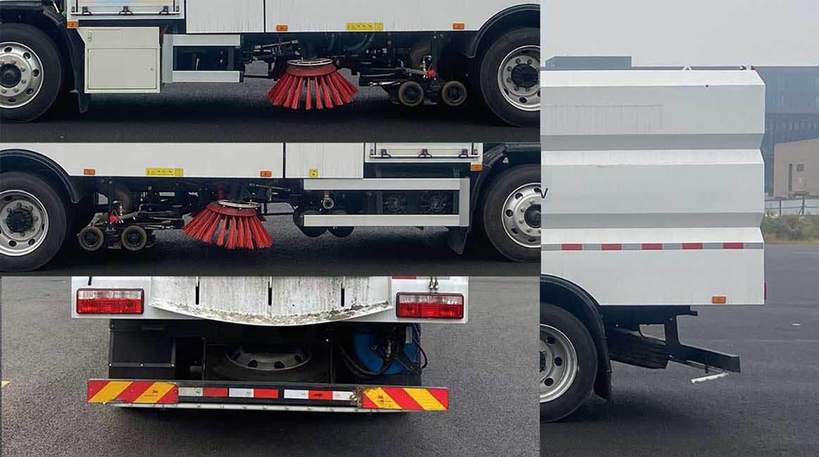 富巖汽車牌HWL5121TXSBEV純電動洗掃車公告圖片