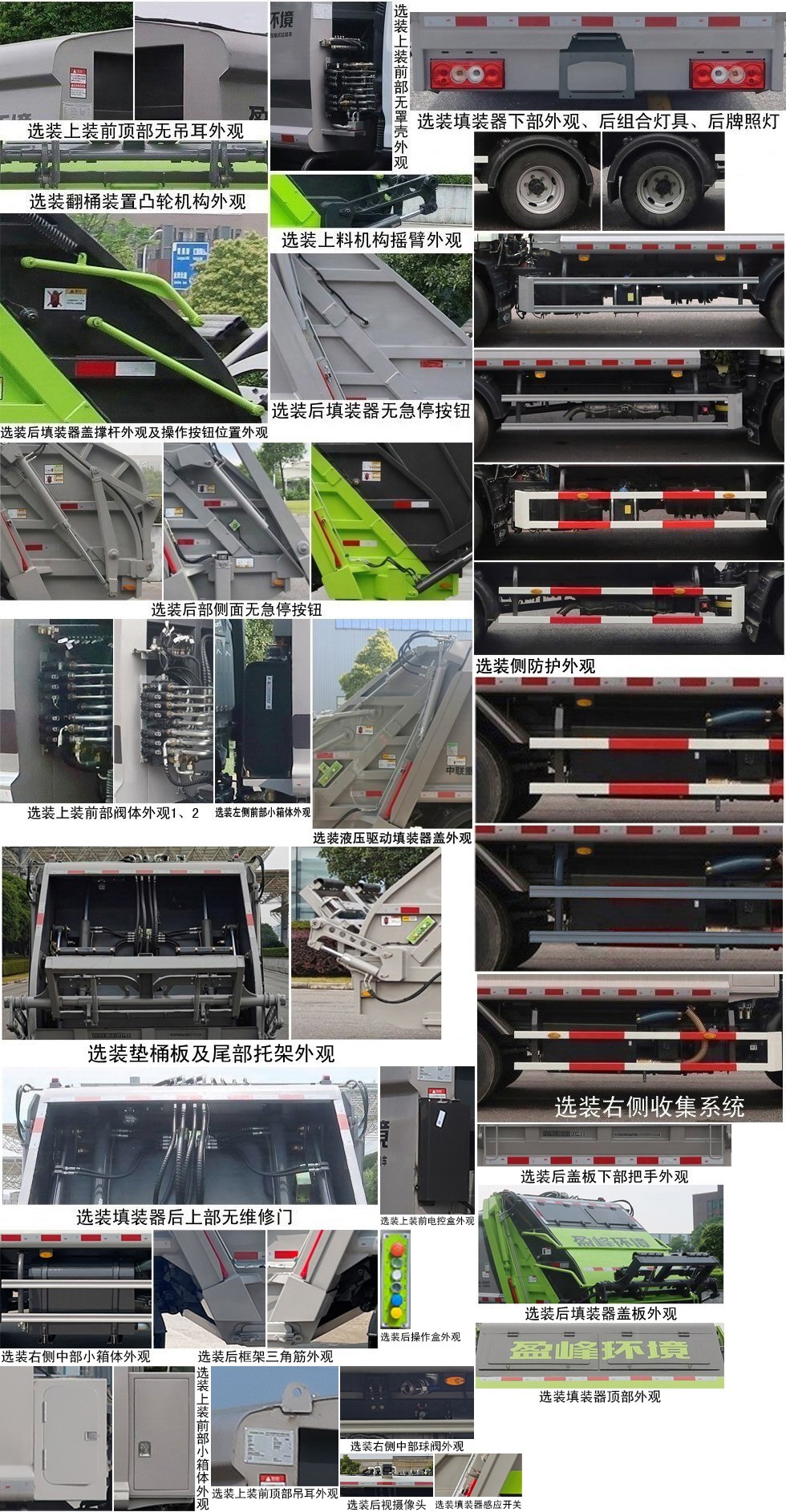 中聯(lián)牌ZBH5070ZYSBJY6壓縮式垃圾車公告圖片