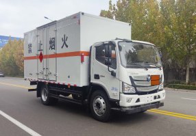 欧瑞骏升牌SRC5121XRQB6易燃气体厢式运输车