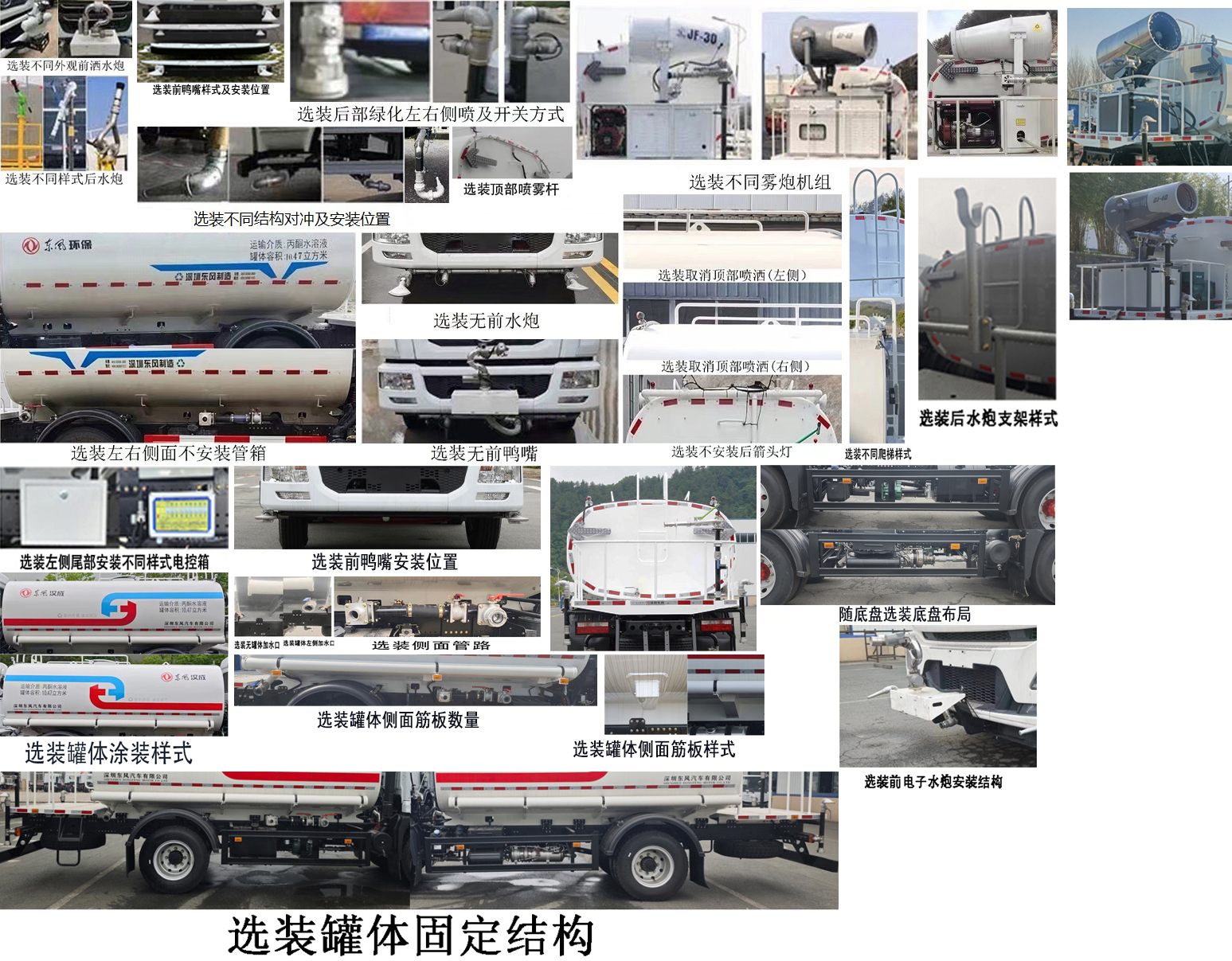 東風(fēng)牌EQ5161GPSSEQ6綠化噴灑車(chē)公告圖片