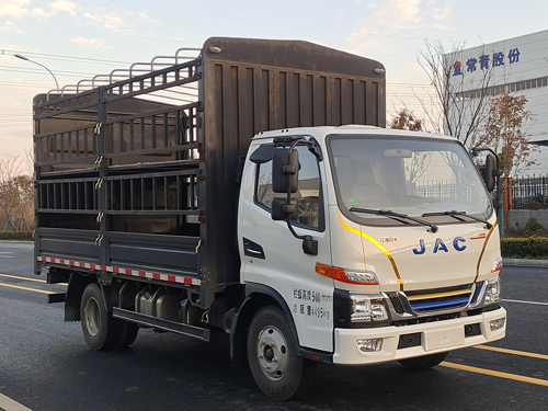 江淮牌HFC5041CCYPHEV2-1插電式混合動(dòng)力倉(cāng)柵式運(yùn)輸車公告圖片