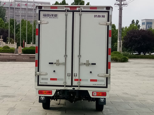 福田牌BJ5020XXY2JV5-11廂式運輸車公告圖片