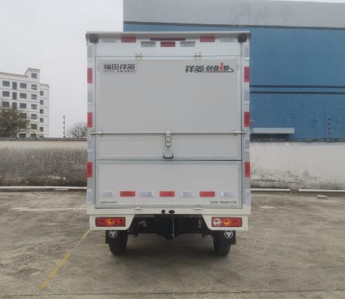 福田牌BJ5021XYK0JV3-13翼開(kāi)啟廂式車公告圖片