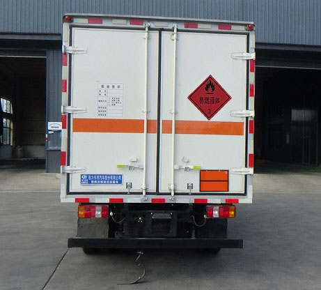 程力威牌CLW5040XRYZ6易燃液體廂式運輸車公告圖片