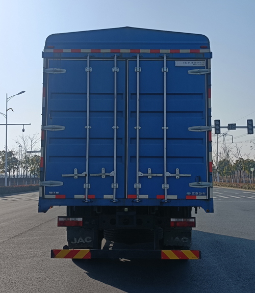 江淮牌HFC5150CCYB90K1E2S倉(cāng)柵式運(yùn)輸車公告圖片