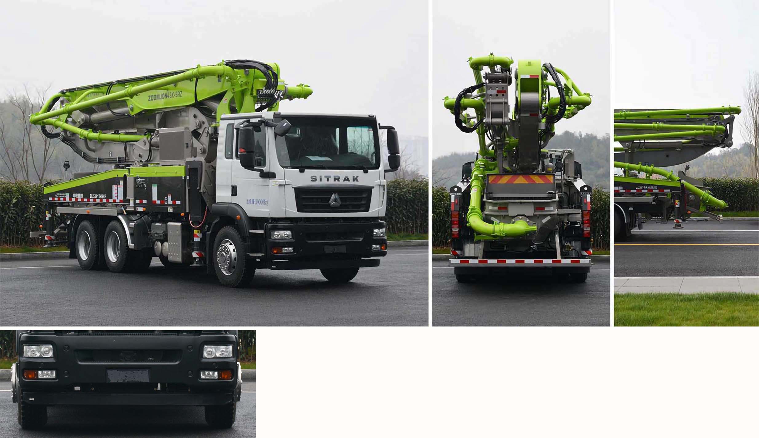 中聯(lián)牌ZLJ5291THBKF混凝土泵車公告圖片