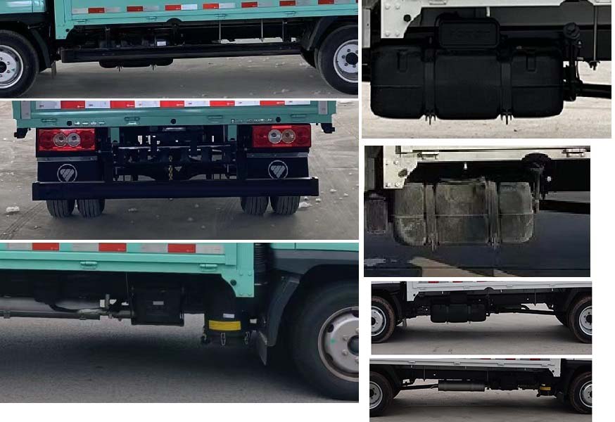 福田牌BJ5031CCY4JV6-AB3倉(cāng)柵式運(yùn)輸車公告圖片