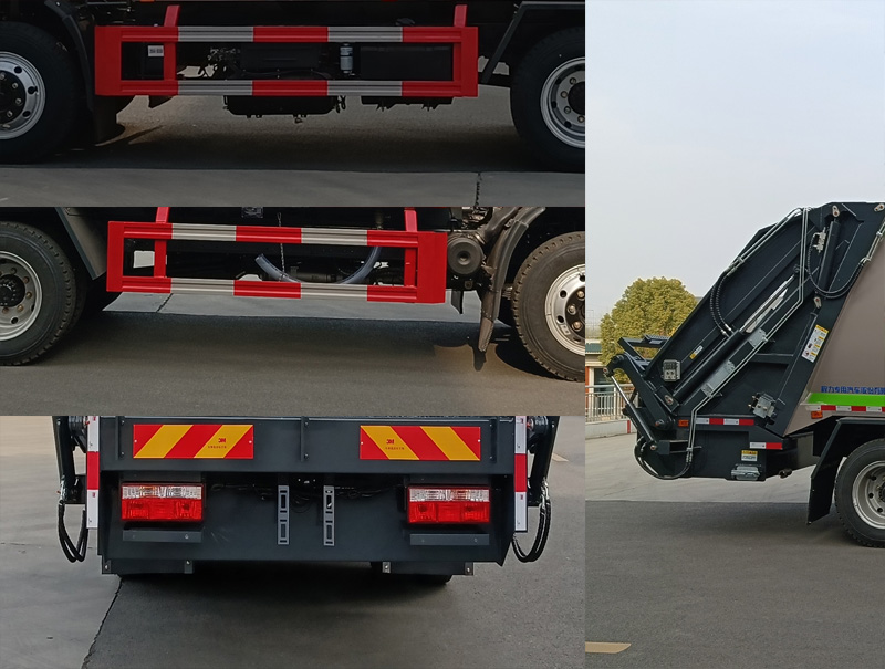 程力威牌CLW5140ZYSBHJ壓縮式垃圾車公告圖片