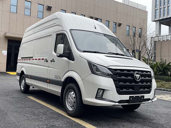 福田牌BJ5048XXY-X3廂式運(yùn)輸車公告圖片