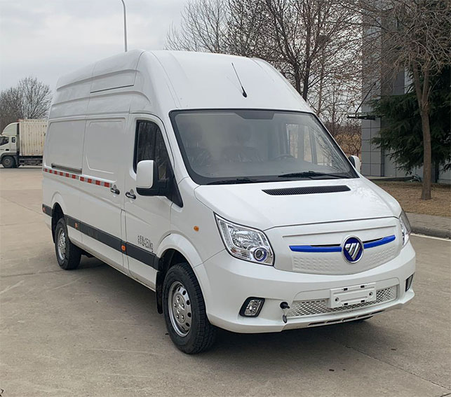 福田牌BJ5048XXYEVB純電動廂式運輸車公告圖片