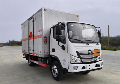 百捷牌QYY5044XRQBJ6易燃氣體廂式運輸車公告圖片