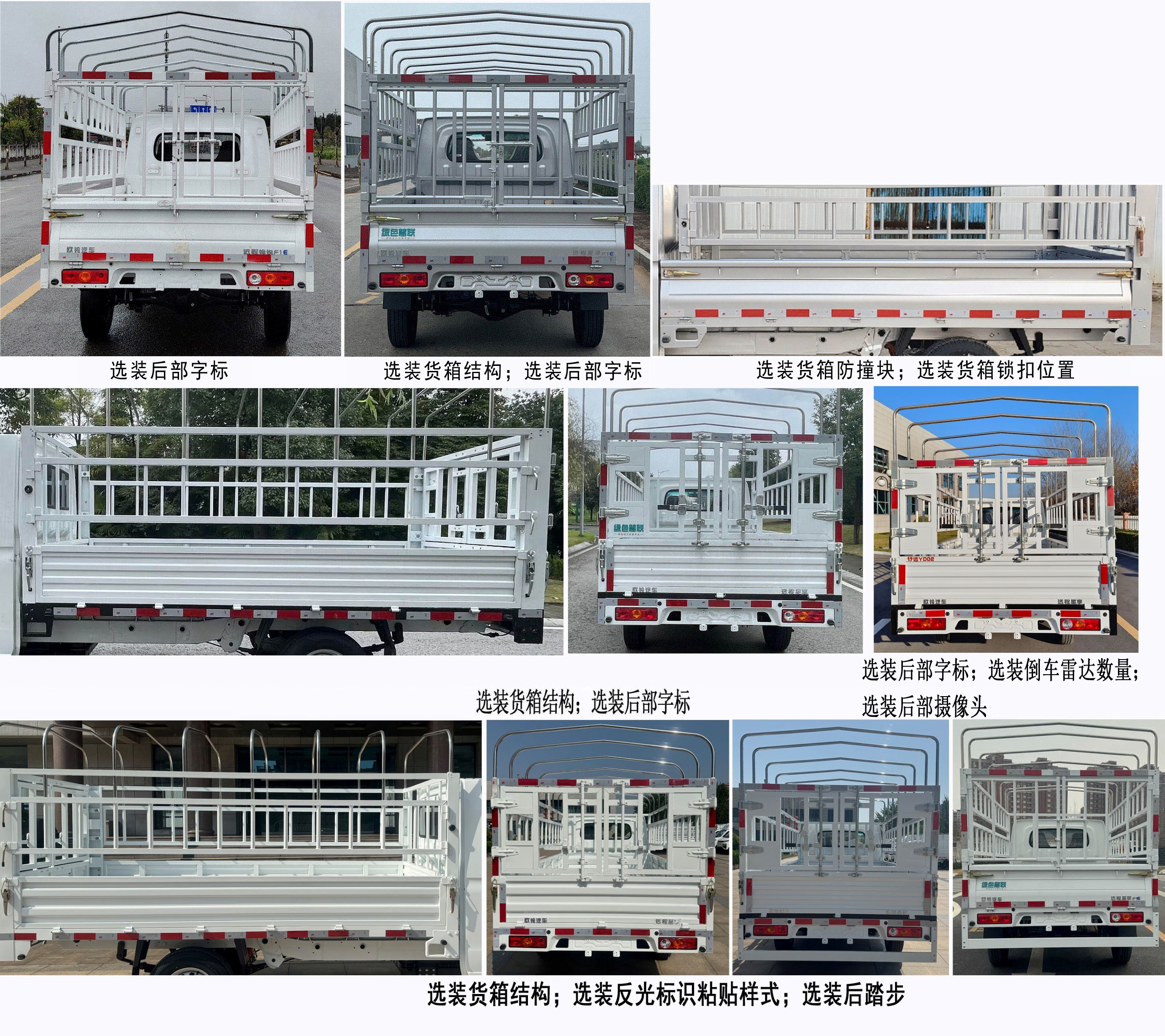 遠程牌ZB5031CCYBEVGDD6純電動倉柵式運輸車公告圖片