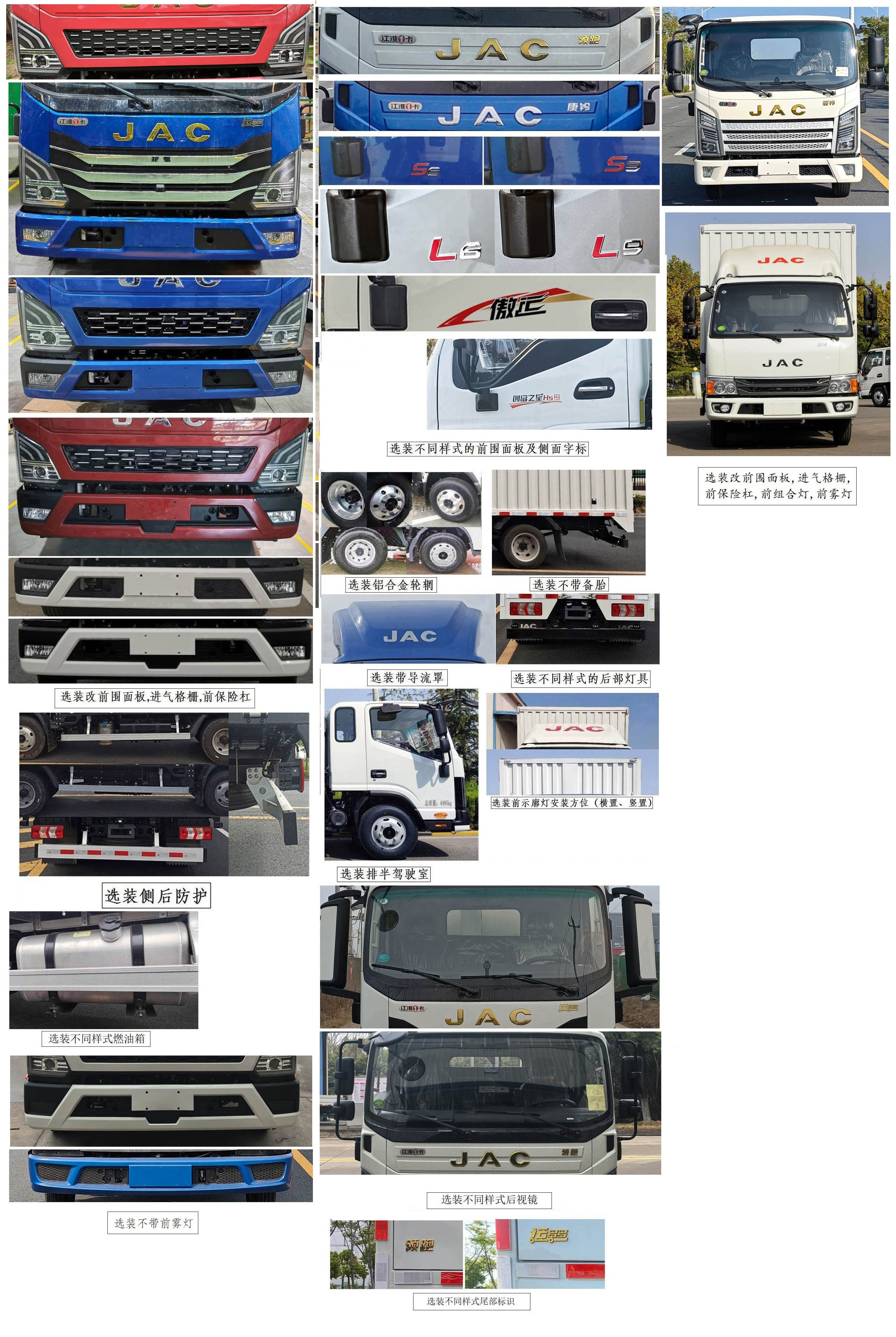 江淮牌HFC5045XXYP22K3C7QS廂式運(yùn)輸車公告圖片