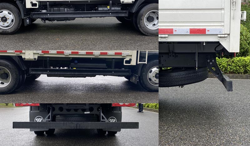 福田牌BJ5045CCY9JBA-35倉柵式運輸車公告圖片